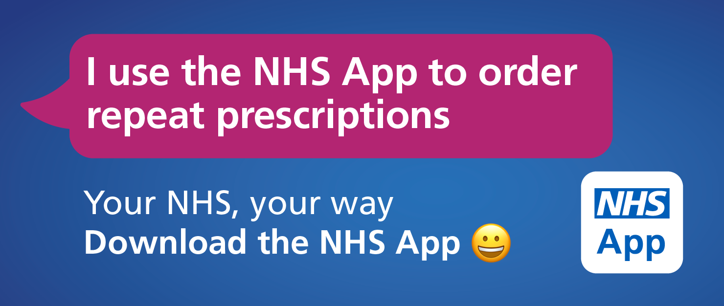I use the NHS app to order repeat prescriptions